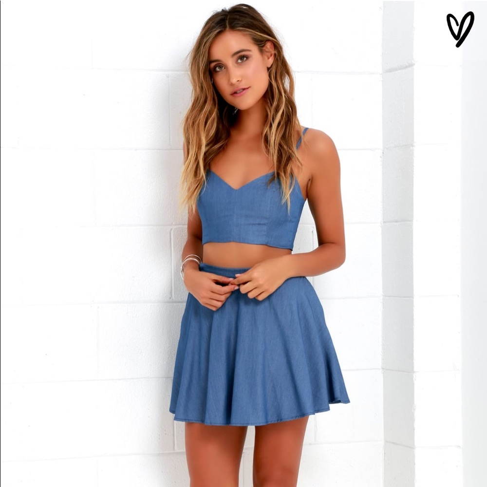 Lulu’s Two Piece Accompany Me Blue